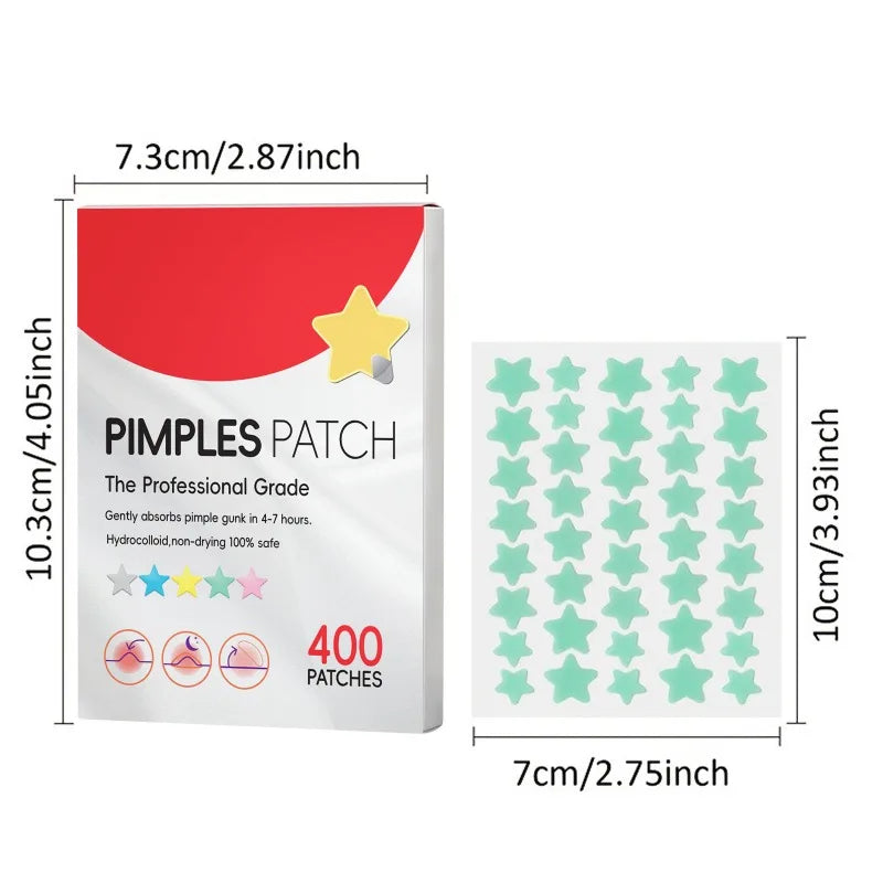 Star Acne Patches Invisible Pimple Dots for Blemishes