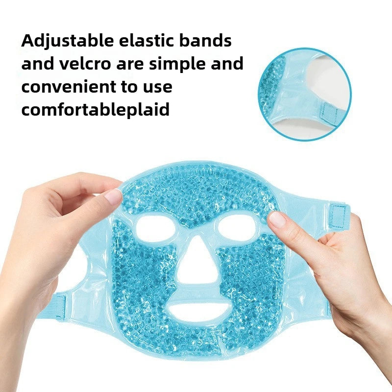 Hot and Cold Gel Bead Face & Eye Mask for Puffiness