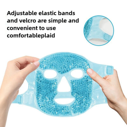 Hot and Cold Gel Bead Face & Eye Mask for Puffiness