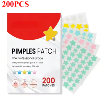 Star Acne Patches Invisible Pimple Dots for Blemishes