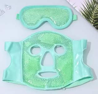 Hot and Cold Gel Bead Face & Eye Mask for Puffiness