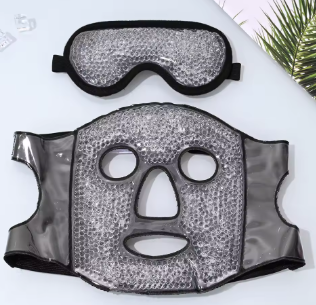 Hot and Cold Gel Bead Face & Eye Mask for Puffiness
