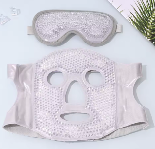 Hot and Cold Gel Bead Face & Eye Mask for Puffiness