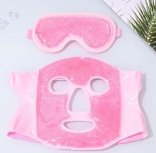 Hot and Cold Gel Bead Face & Eye Mask for Puffiness