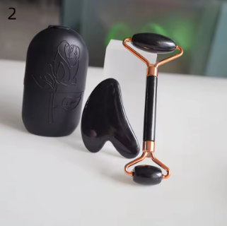 Ice Face Roller And Gua Sha Massage Set For Facial Care